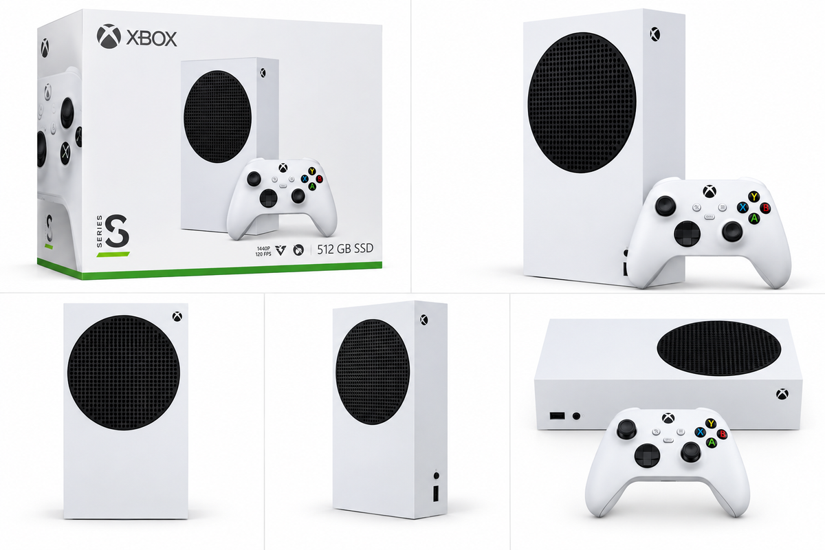 Microsoft Xbox Series S 512GB w kolorze białym