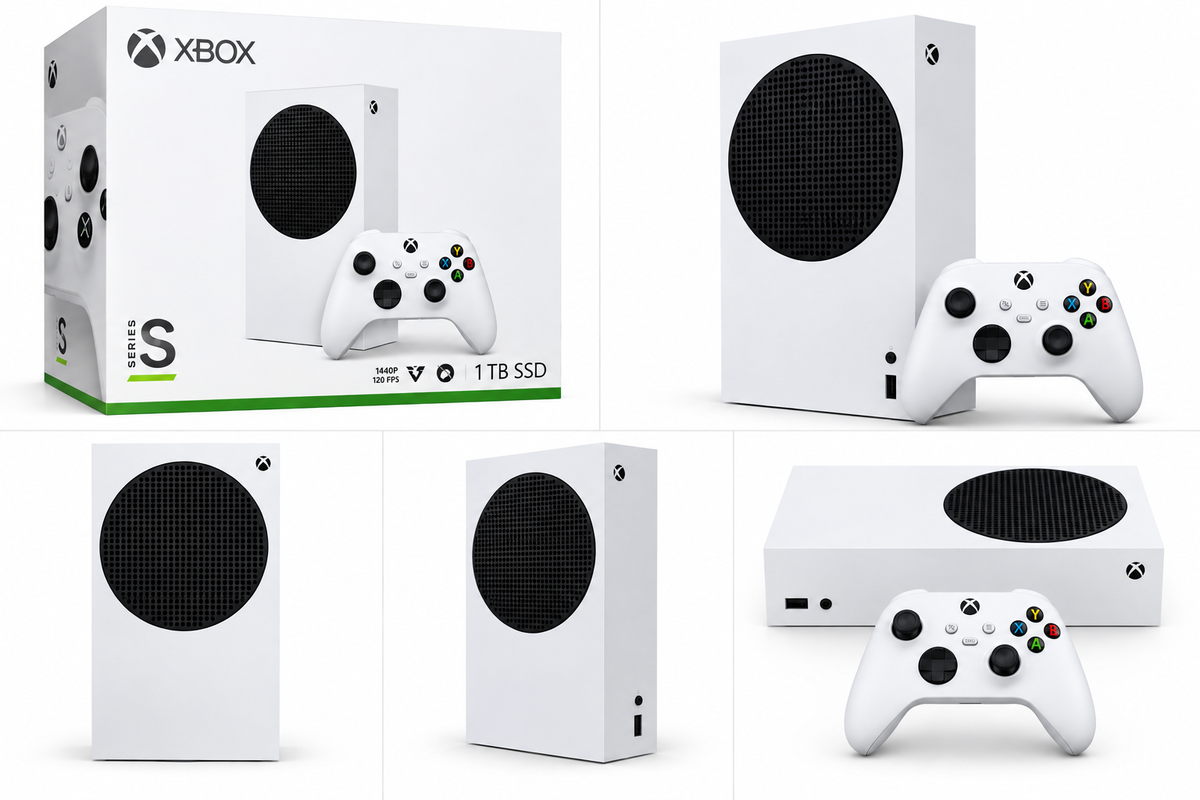 Microsoft Xbox Series S 1TB w kolorze białym